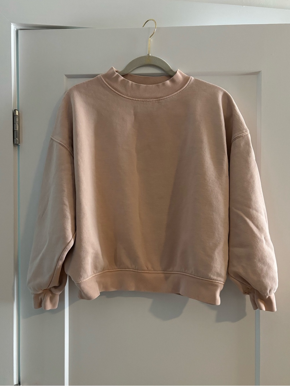 Madewell Cozy Pullover - Blush Pink